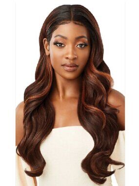 New Melted Hairline Lace Front Wig - Seraphine (DRFF2/Cinnamon Mocha)